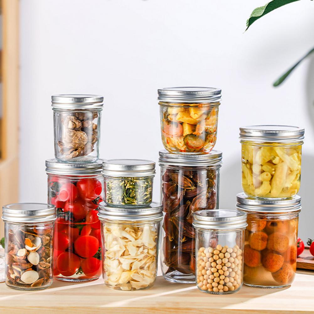 Kitchen Bank - 300/400/500/650ML Glass Sealed Jar With Screw
