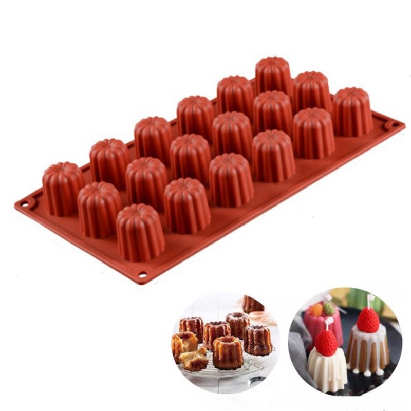 Kitchen Baking Ware - 8/12/18 Cups Silicone Mold Cupcake Baking