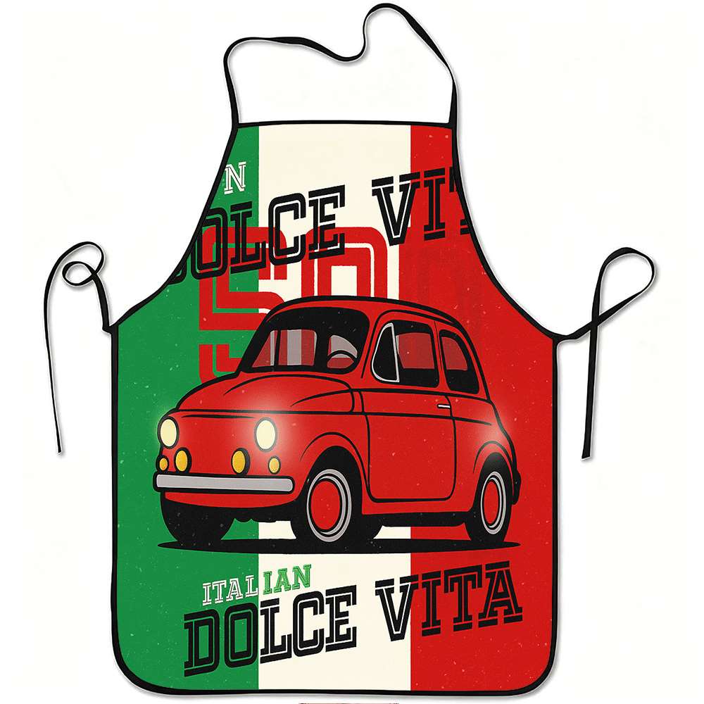 Kitchen Baking Gift Ideas - 1 Piece of Fun Italian-Themed Apron,