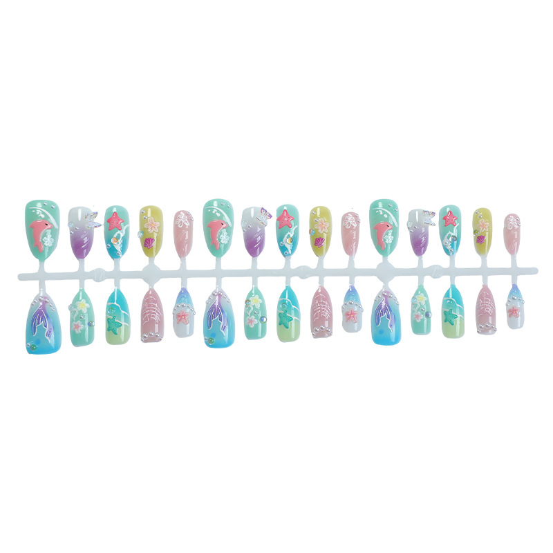 30pcs Summer Press on Nails 3D - đánh giá và giá Decorating Tip Set