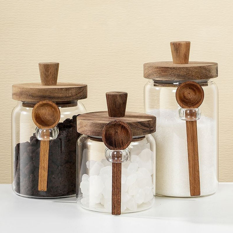 Clear Glass Candy Snack Jar wi - đánh giá và giá Kitchen Bank