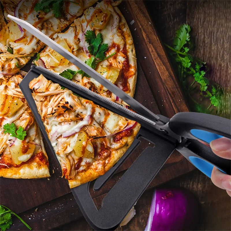 Pizza Kéo Với Máy Chủ Khay Thé - đánh giá và giá Kitchen Shears In Baking