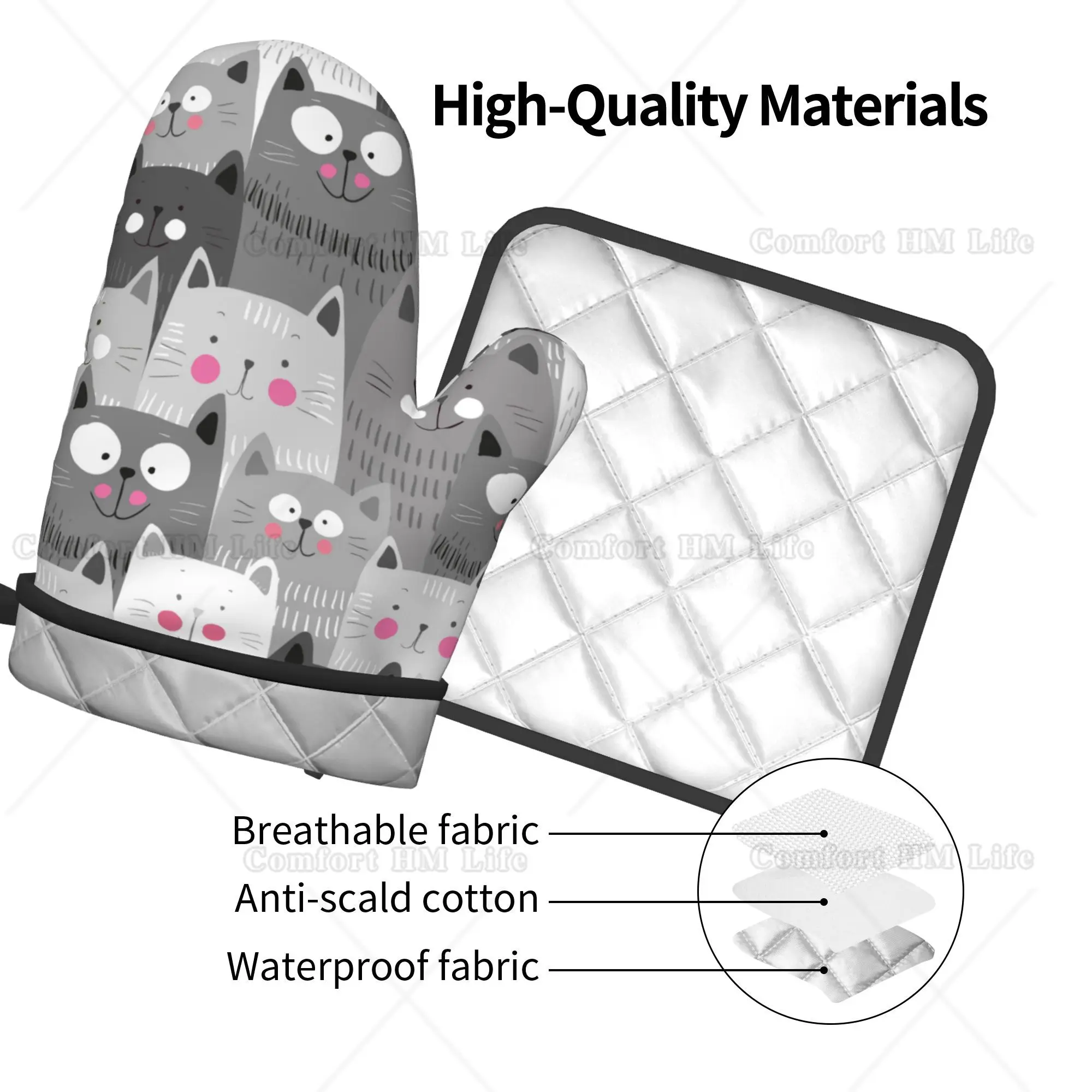 Hình Mèo Dễ Thương Lò Nướng Mi - đánh giá và giá Kitchen Baking Counter