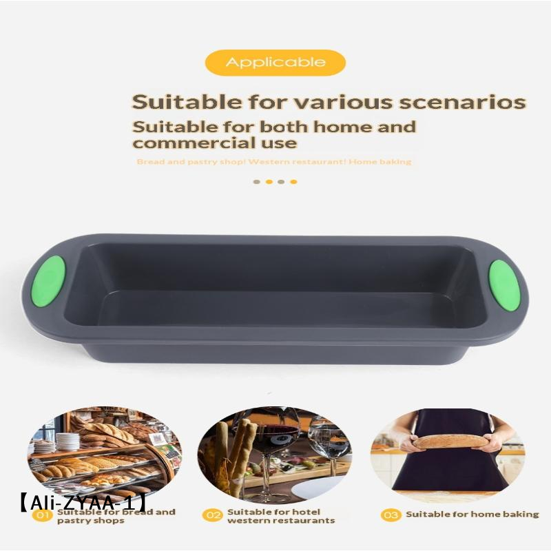 【A】1pc Silicone Rectangular Ba - đánh giá và giá Kitchen Essentials Baking Tray