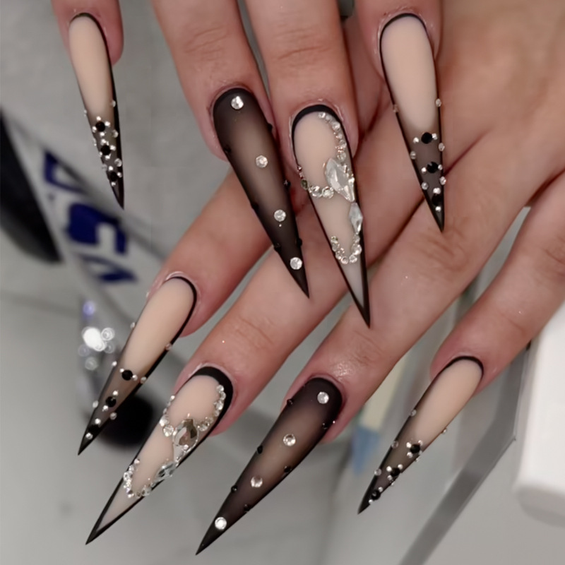 24pcs Long Stiletto False Nail - đánh giá và giá Decorating Tip Set