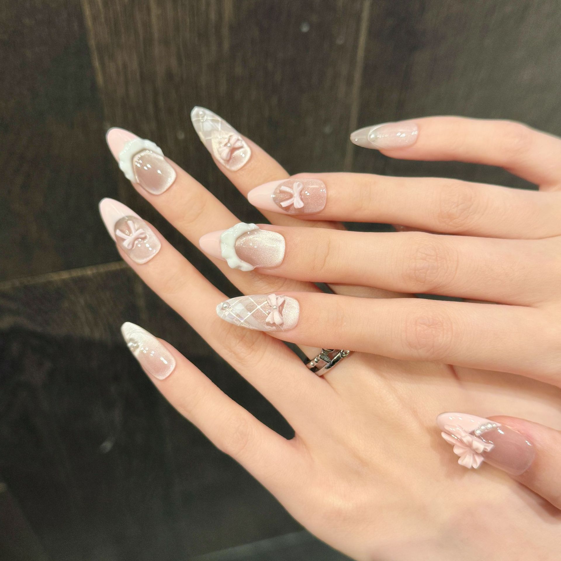 10pcs Handmade Press on Nails  - đánh giá và giá Decorating Tip Set