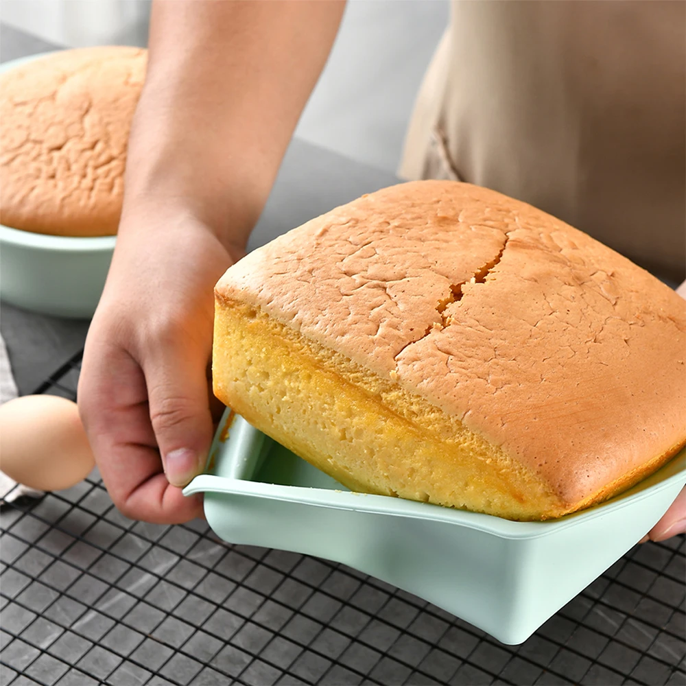 1/4Pcs Silicone Square Cake Mo - đánh giá và giá Kitchen Baking Ware
