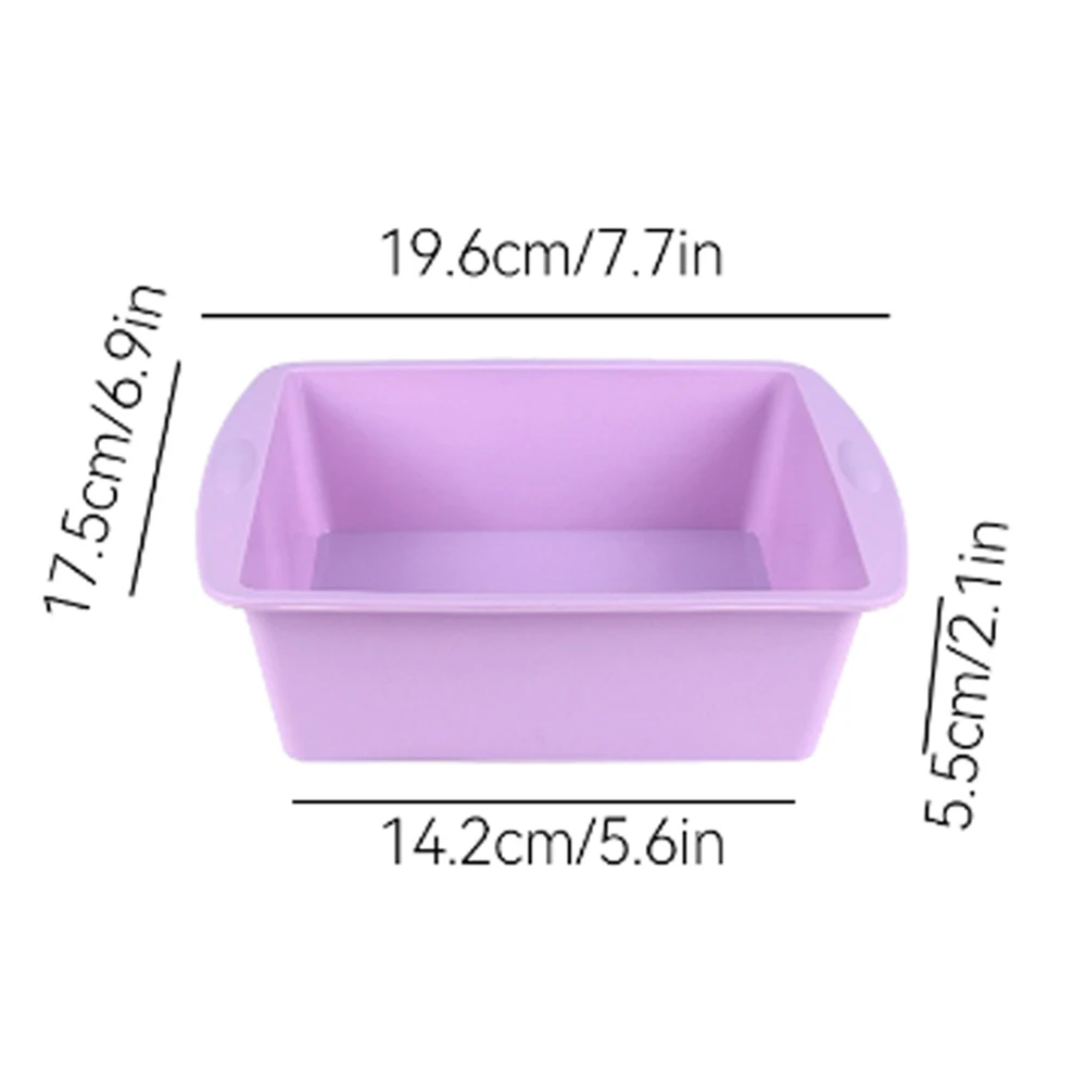 1/4Pcs Silicone Square Cake Mo - đánh giá và giá Kitchen Baking Ware