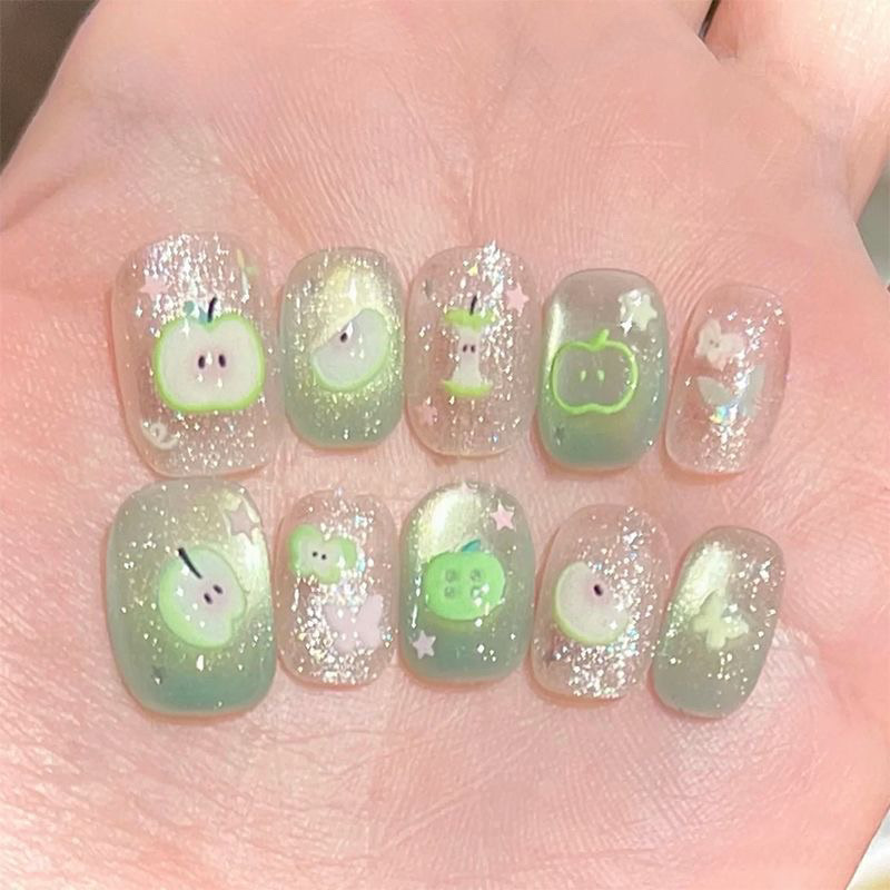 10pcs Handmade Cute Fake Nail  - đánh giá và giá Decorating Tip Set