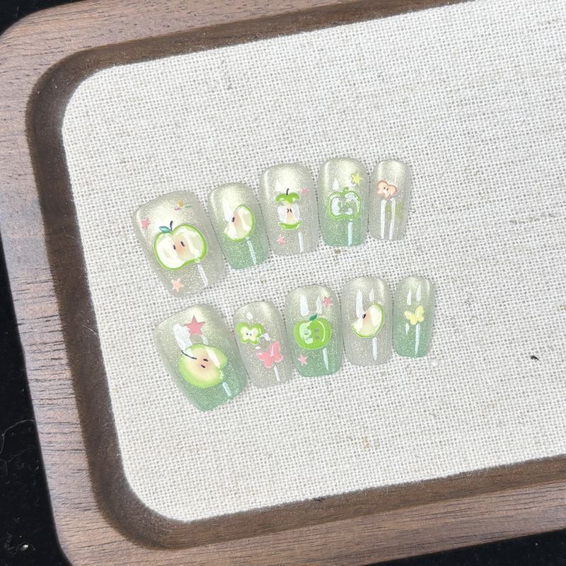 10pcs Handmade Cute Fake Nail  - đánh giá và giá Decorating Tip Set