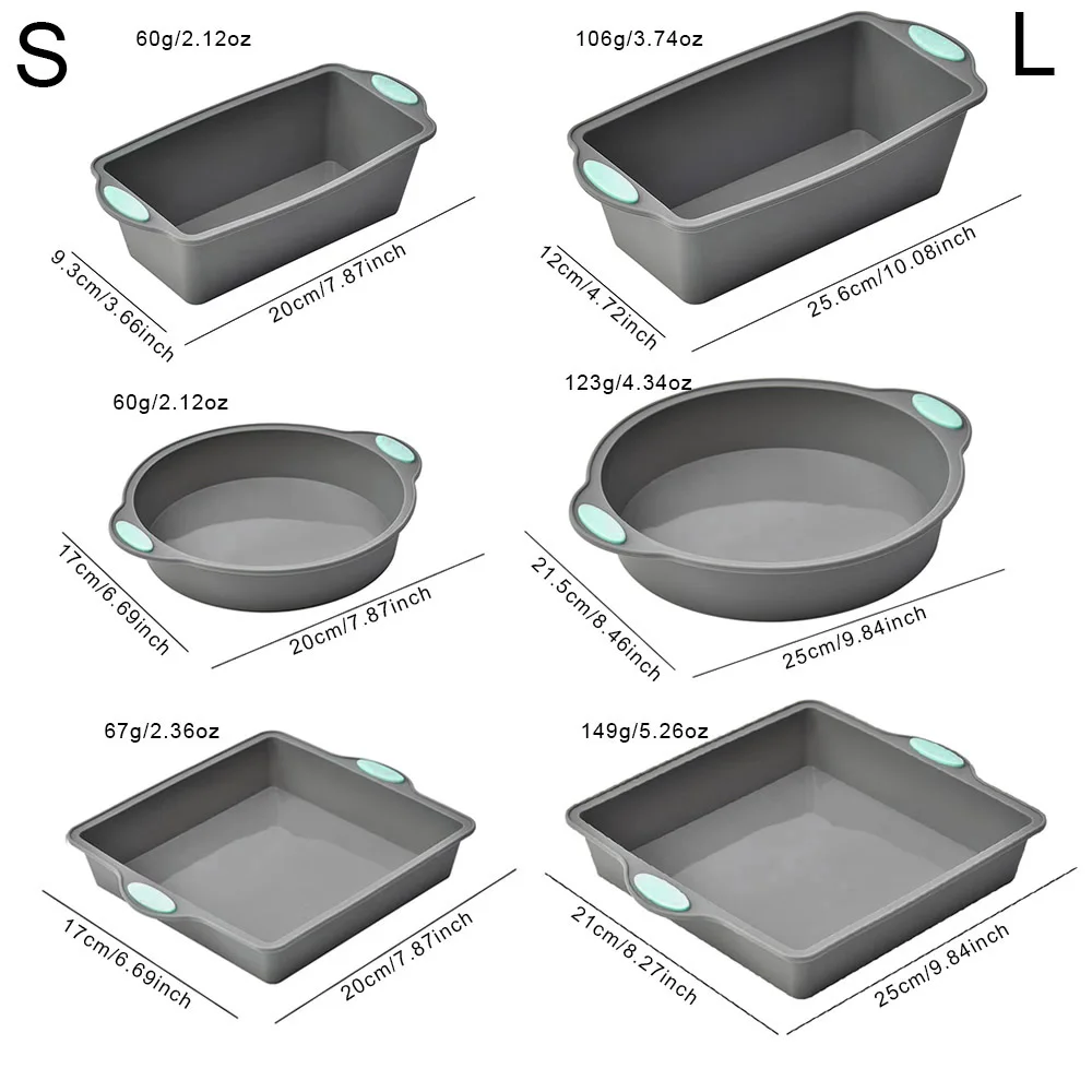 Grey Heat-resistant Silicone C - đánh giá và giá Kitchen Baking Ware