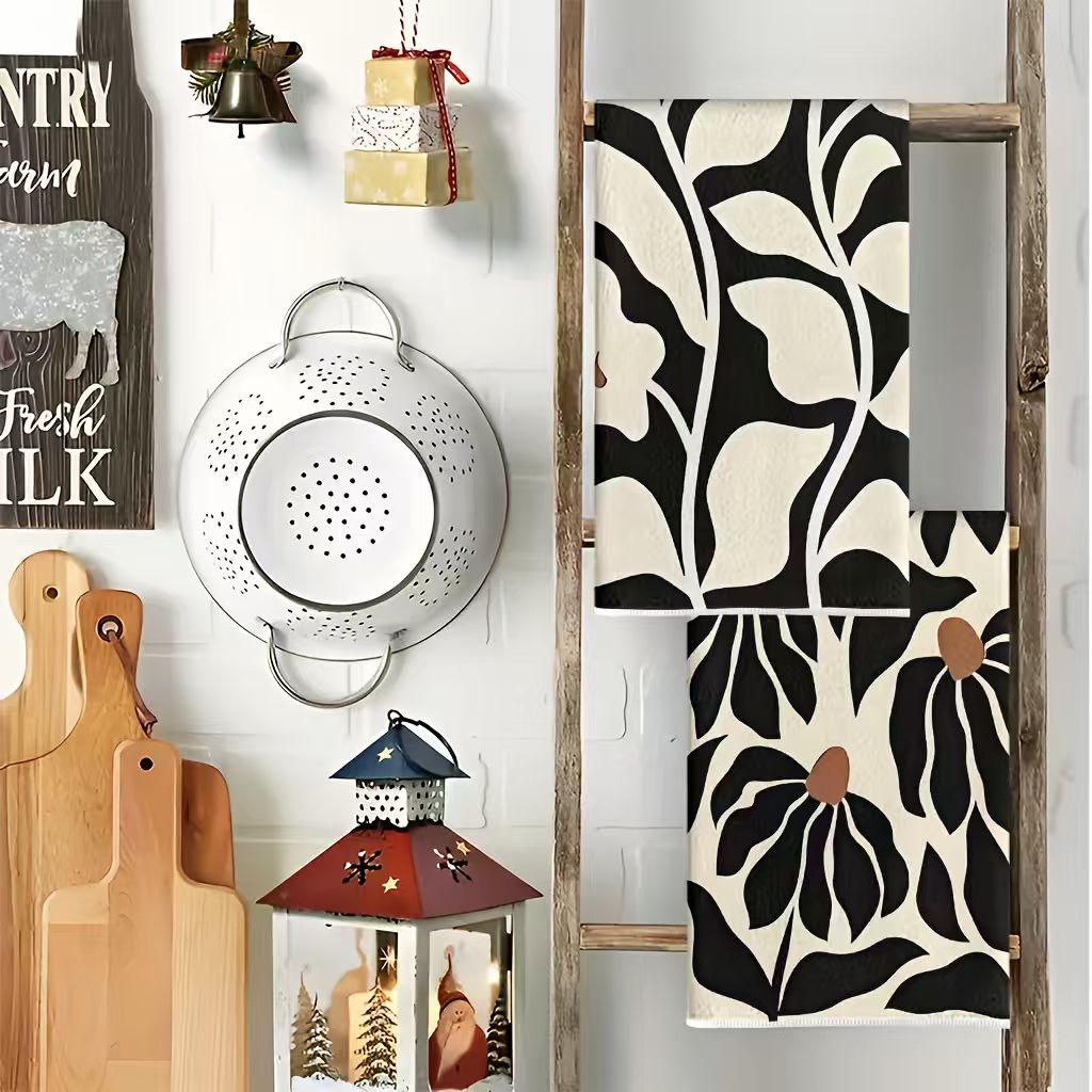 6Pcs, Retro Black and White Co - đánh giá và giá Kitchen Baking Necessities