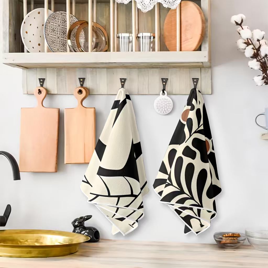 6Pcs, Retro Black and White Co - đánh giá và giá Kitchen Baking Necessities