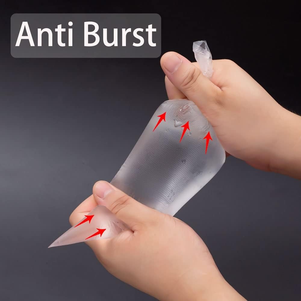 100 Pcs Disposable Pastry Bags - đánh giá và giá Decorating Tip Set