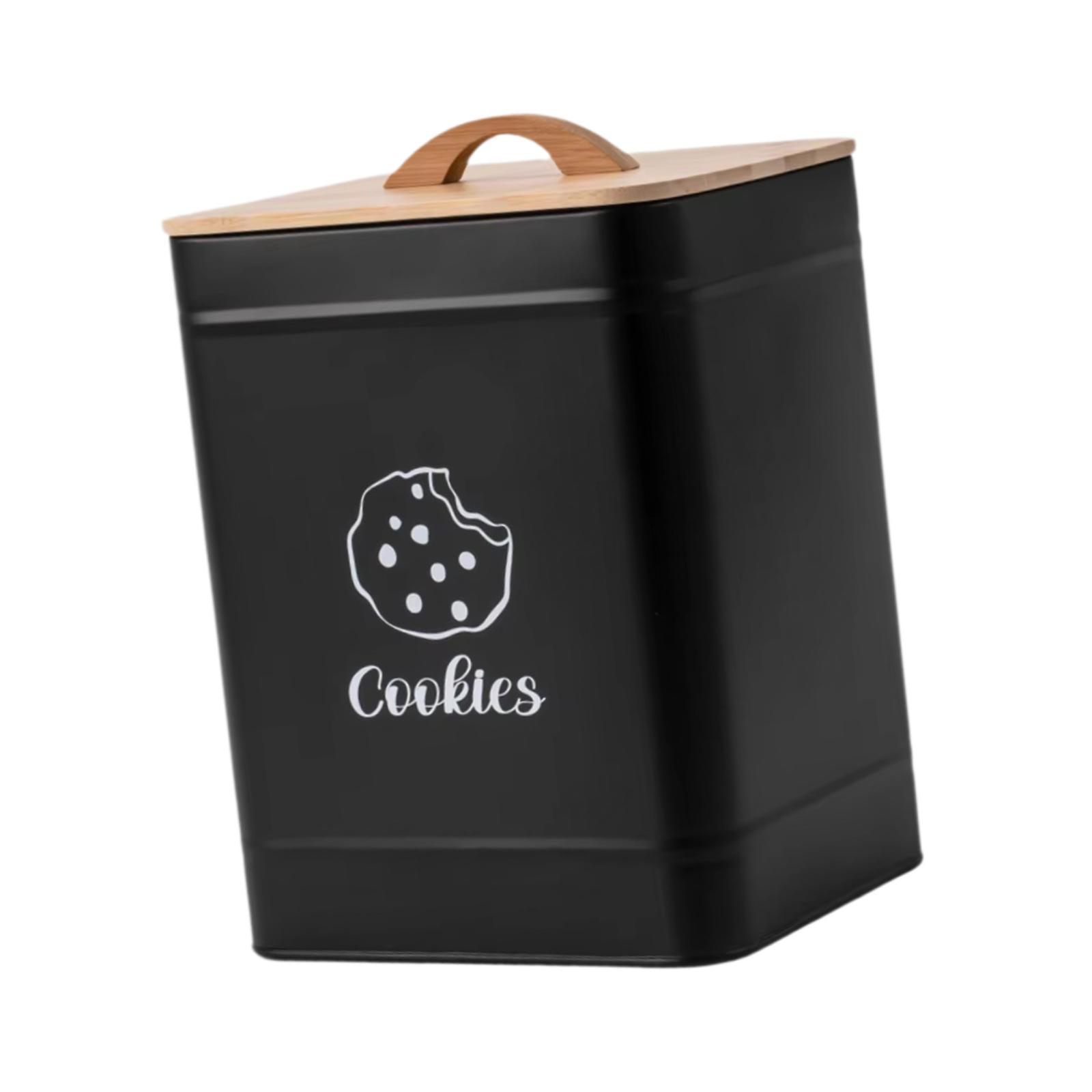 Cookie Jar Storage Tin Kitchen - đánh giá và giá Kitchen Baking Counter