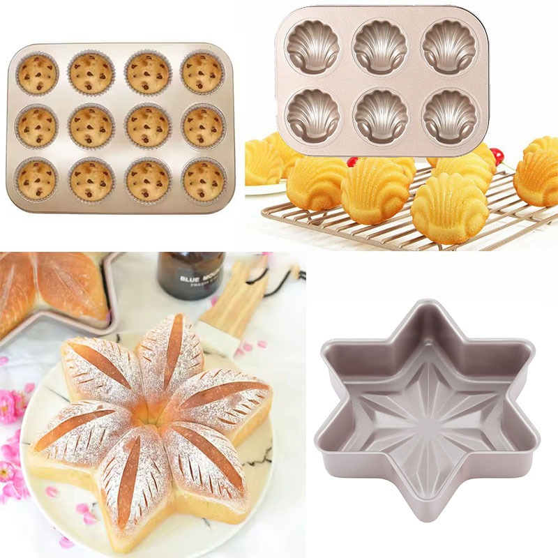 Non-Stick Cupcake Pan Muffin T - đánh giá và giá Kitchen Essentials Baking Tray