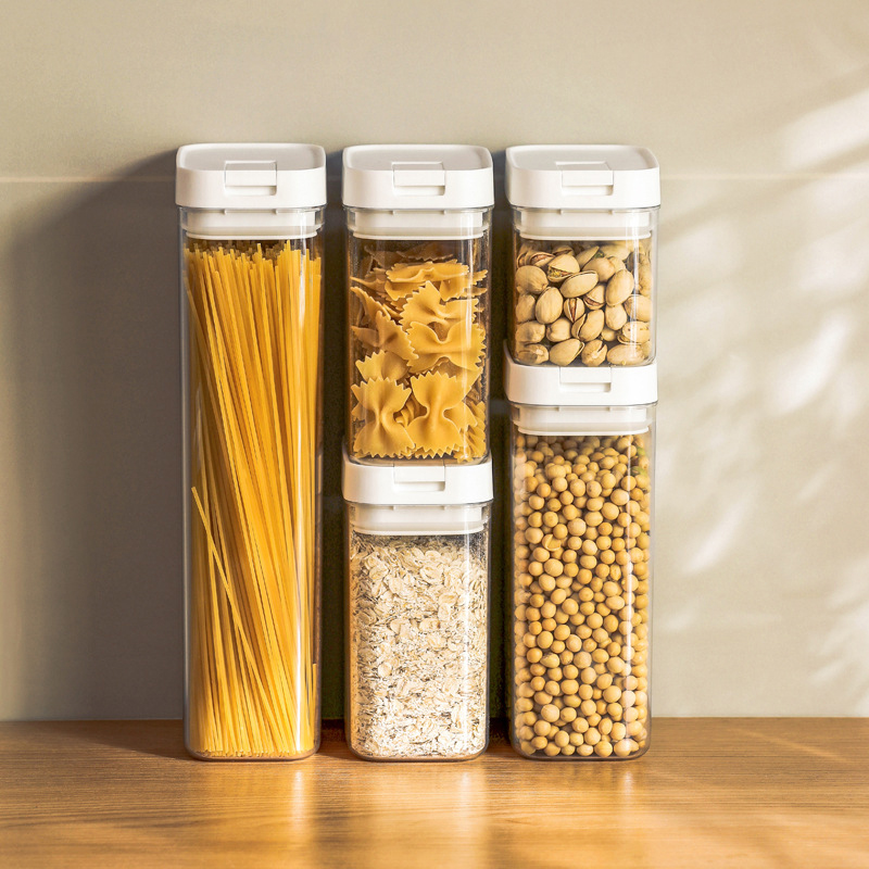 Pasta Storage Box Transparent  - đánh giá và giá Kitchen Bank
