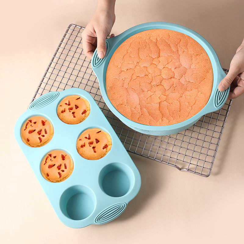 Silicone Cake Baking Mould Set - đánh giá và giá Kitchen Baking Ware