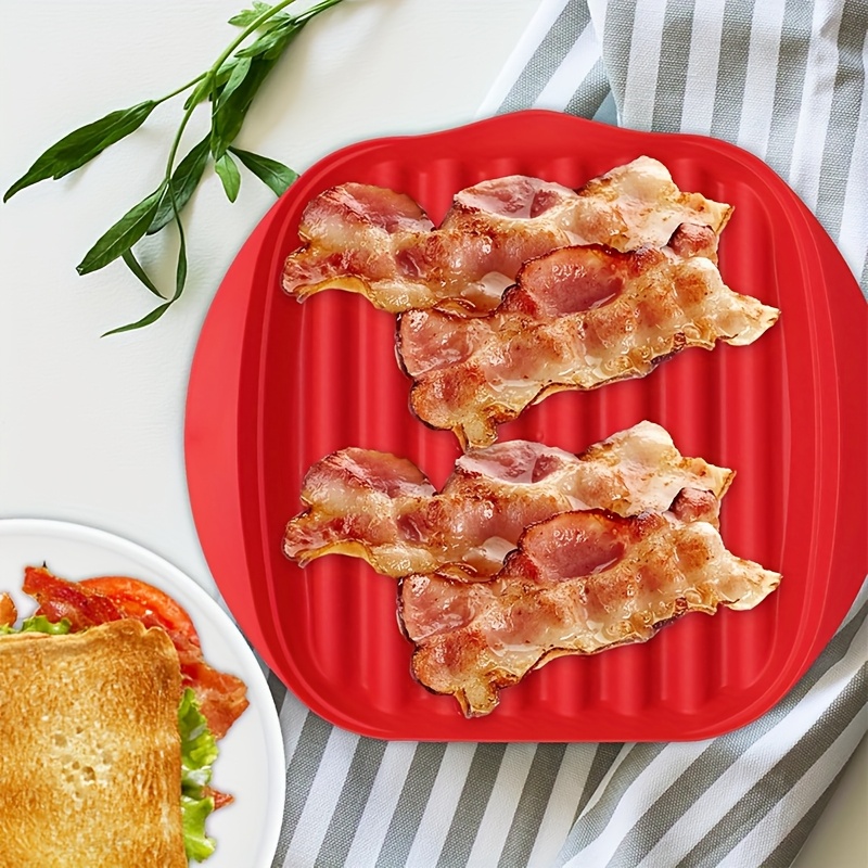 Microwave Bacon Cooking Tray D - đánh giá và giá Kitchen Essentials Baking Tray