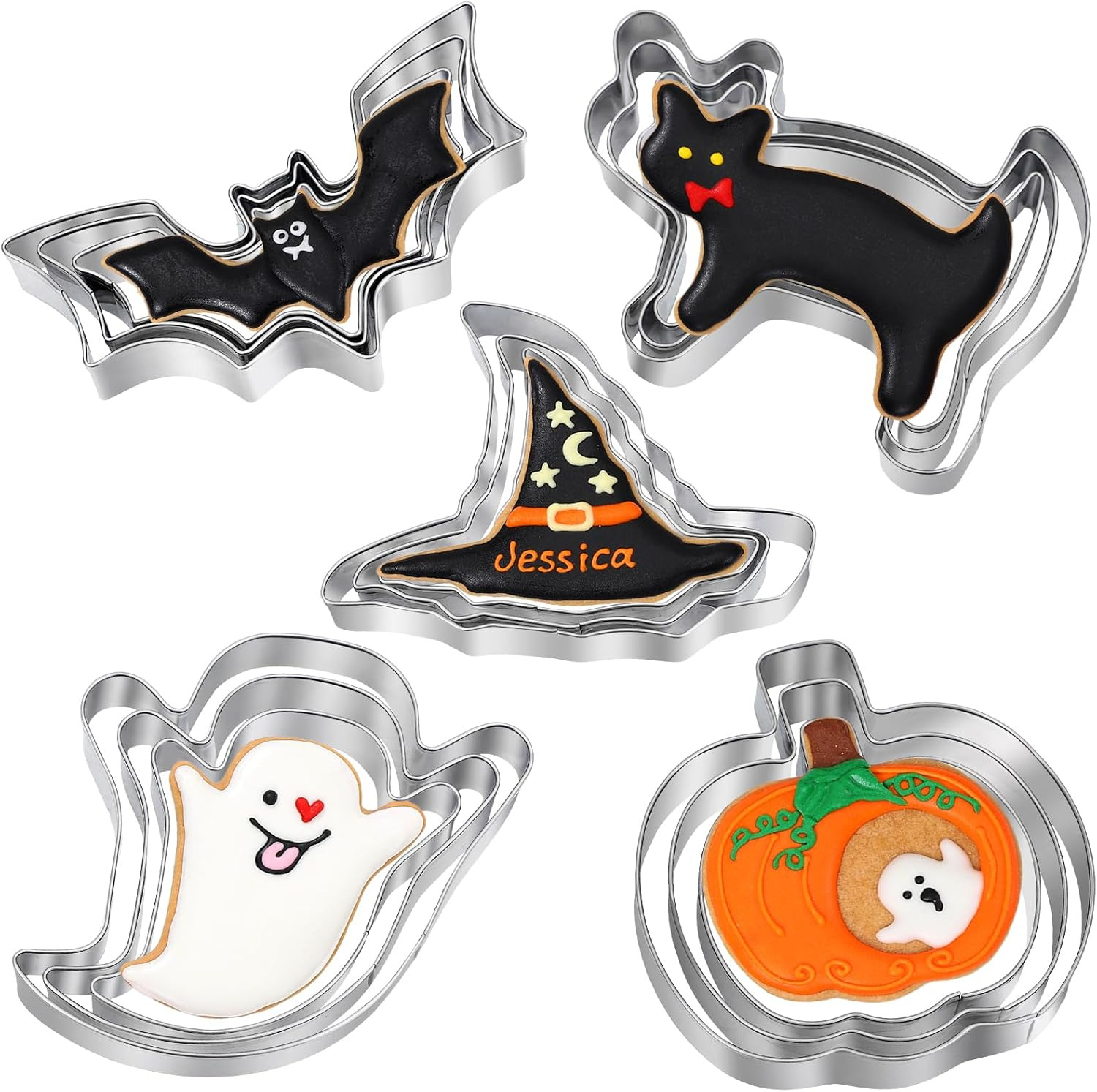 Halloween Cookie Mold 3-Piece  - đánh giá và giá Kitchen Witch Baking