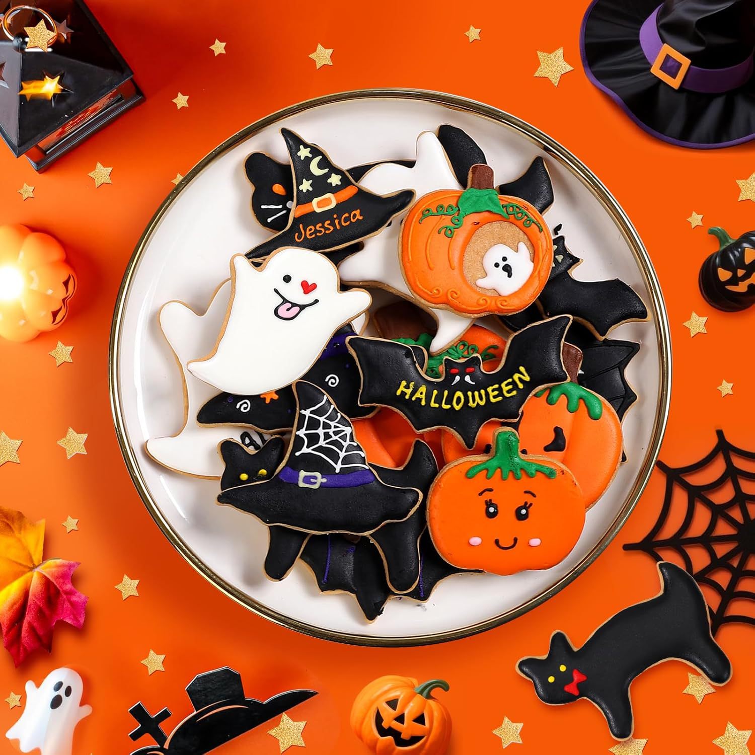 Halloween Cookie Mold 3-Piece  - đánh giá và giá Kitchen Witch Baking