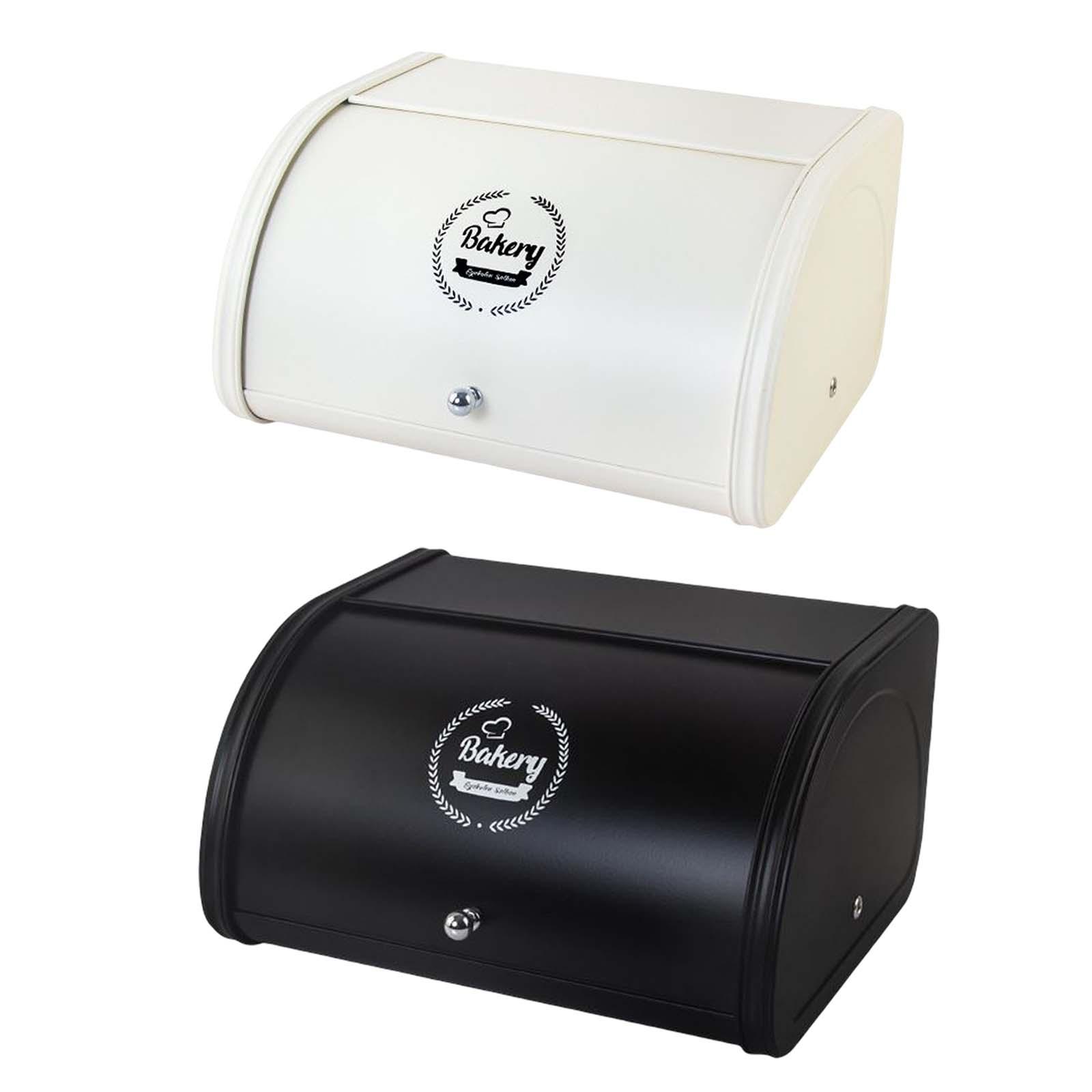 Metal Bread Box Bin Organizati - đánh giá và giá Kitchen Baking Counter