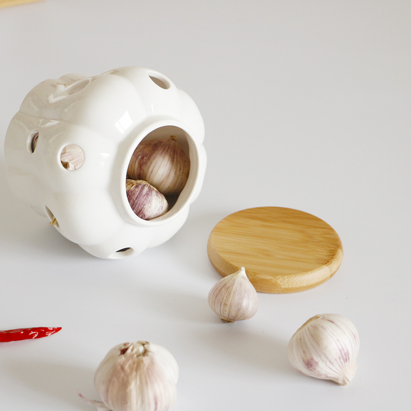 Pumpkin Jar with Lid Hollow Ou - đánh giá và giá Kitchen Bank
