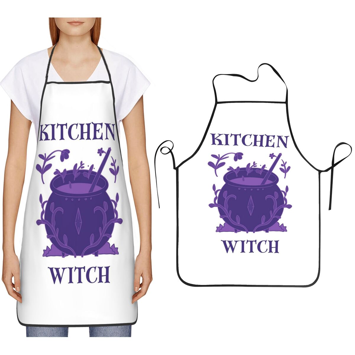 Kitchen Witch Purple Cauldron  - đánh giá và giá Kitchen Witch Baking