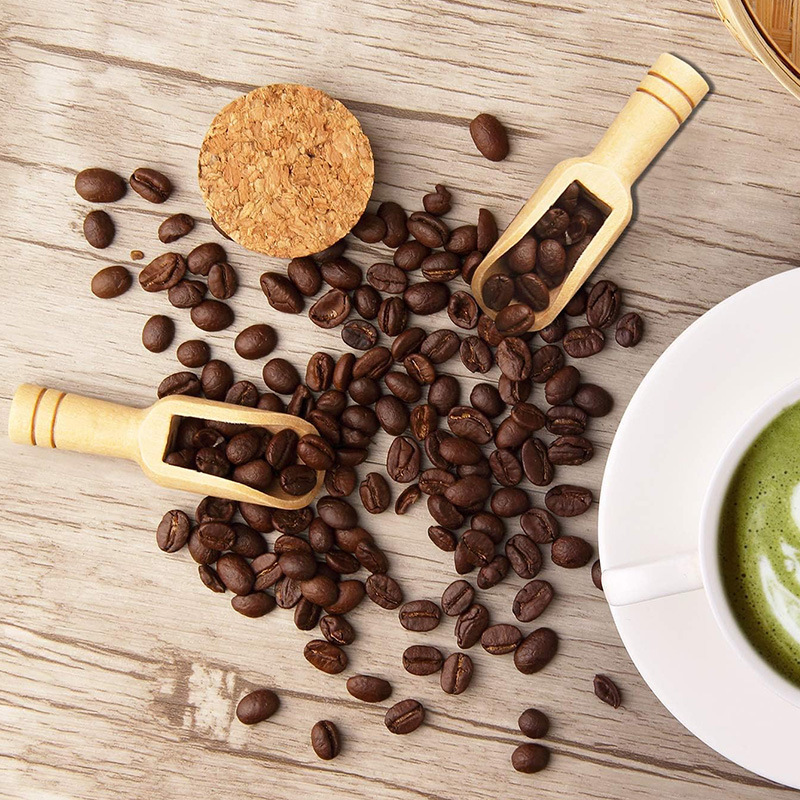 2/5PCS Wooden Coffee Scoop Set - đánh giá và giá Kitchen Baking Ware