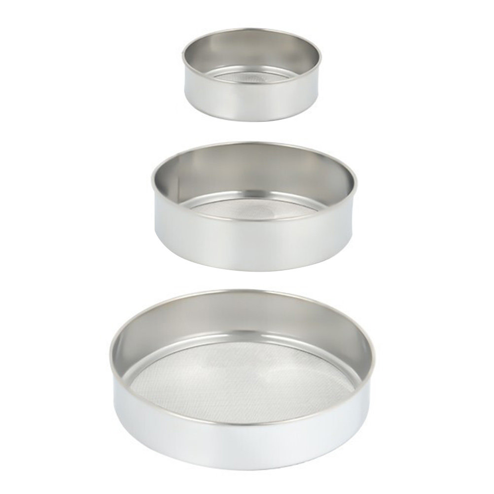 3Pcs Stainless Steel Flour Sif - đánh giá và giá Kitchen Baking Utensils