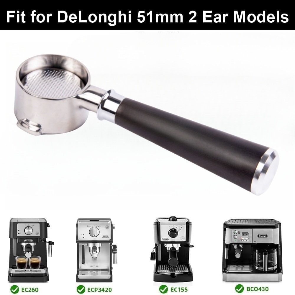51MM Bottomless Portafilter Tw - đánh giá và giá Delonghi Espresso Ecp3420