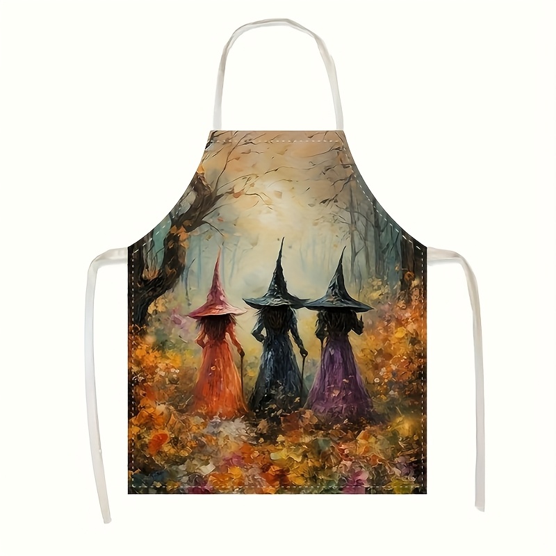 Witch Halloween Apron Women Sp - đánh giá và giá Kitchen Witch Baking