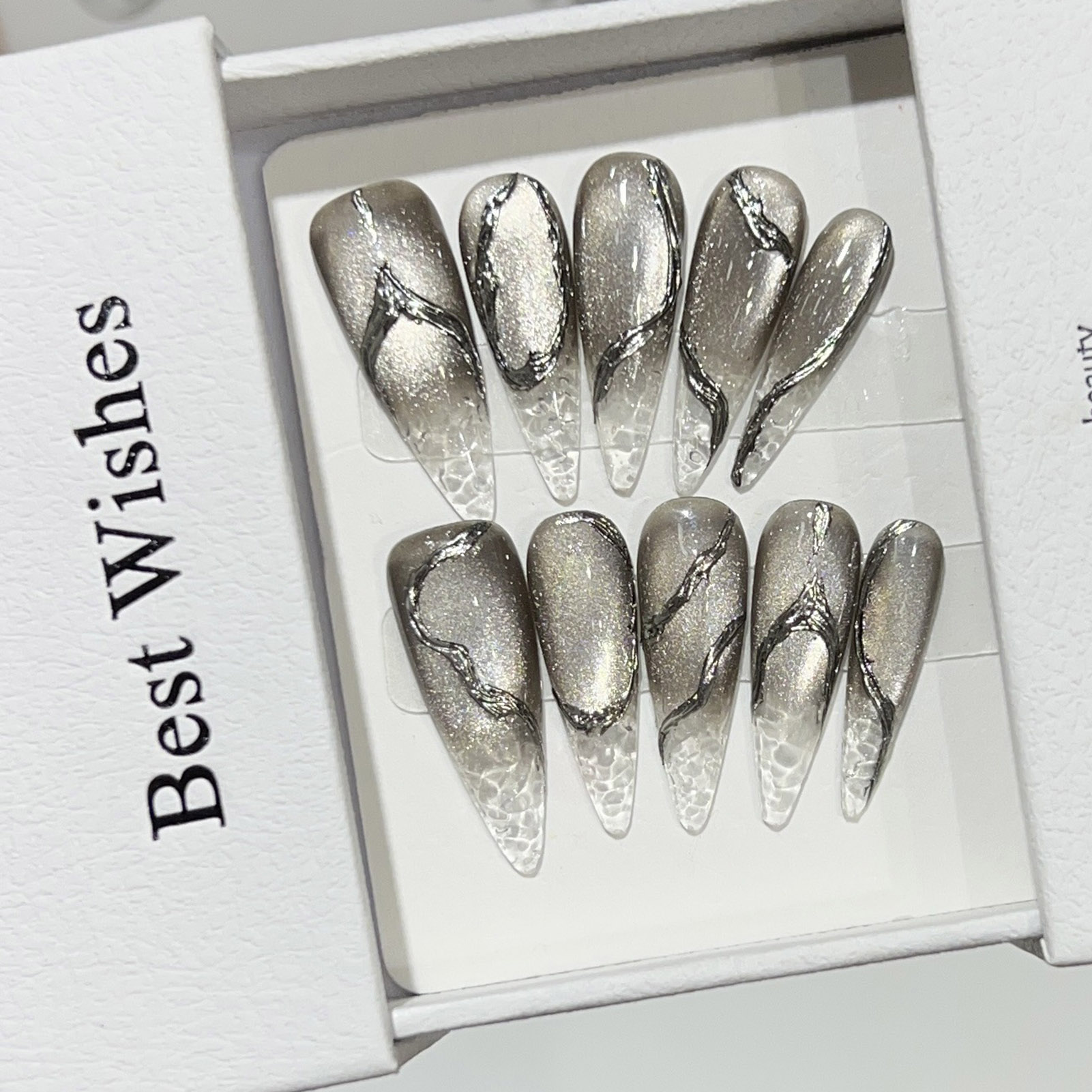 10pcs Halloween False Nails Re - đánh giá và giá Decorating Tip Set