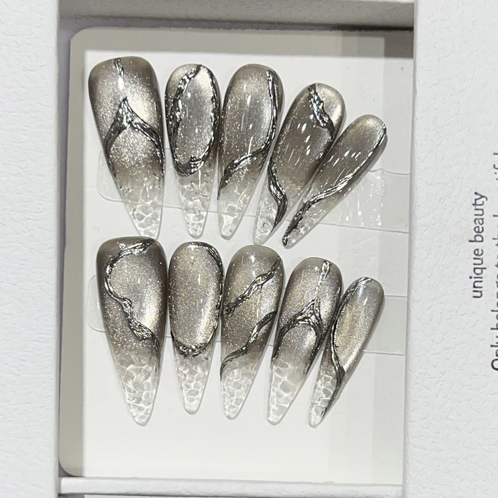10pcs Halloween False Nails Re - đánh giá và giá Decorating Tip Set