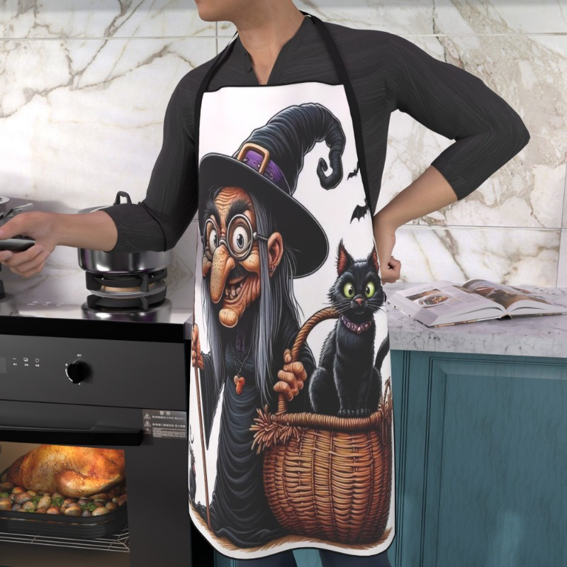 1pc Witch and Black Cat Themed - đánh giá và giá Kitchen Witch Baking