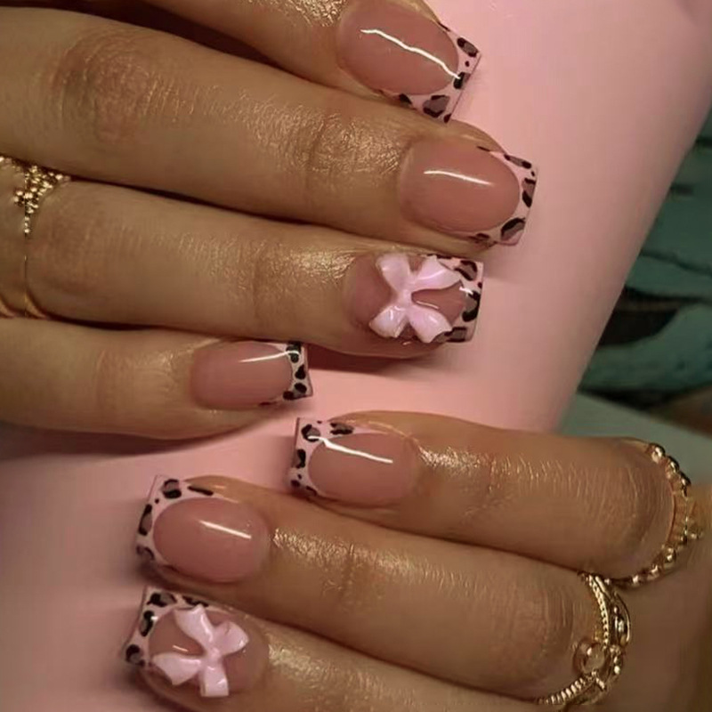 Pink Leopard Print French Tip  - đánh giá và giá Decorating Tip Set