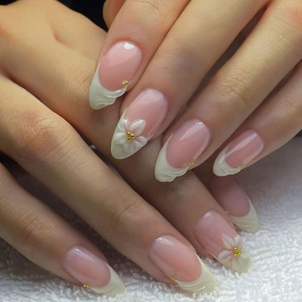 24pcs Almond 3d gel nails Whal - đánh giá và giá Decorating Tip Set
