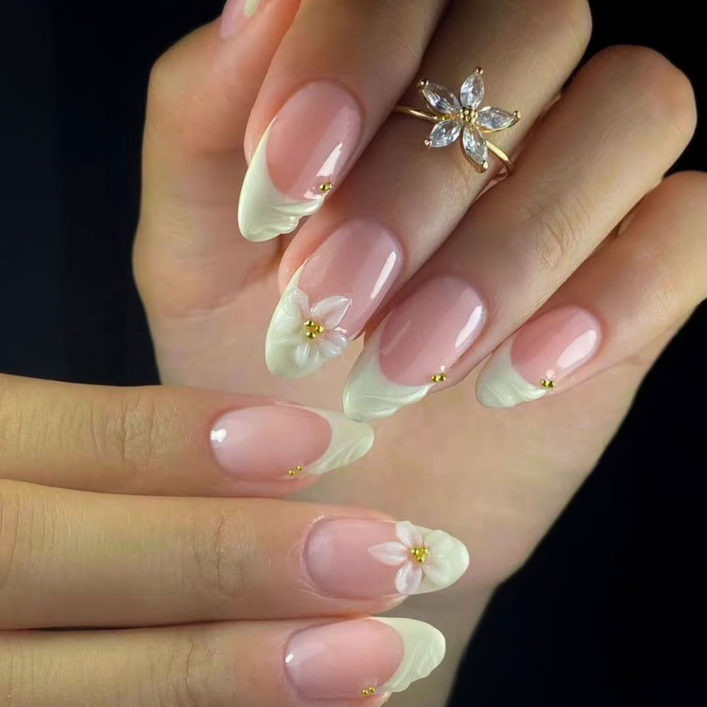 24pcs Almond 3d gel nails Whal - đánh giá và giá Decorating Tip Set