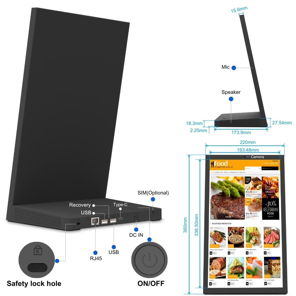 Desktop Shape L Tablet Digital - đánh giá và giá Kitchen Bank