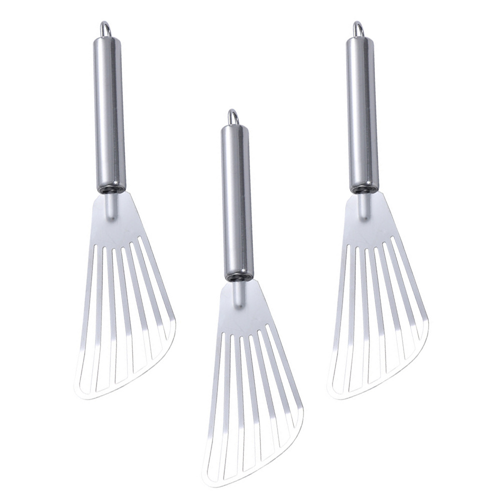 3pcs Stainless Steel Spatula F - đánh giá và giá Kitchen Baking Utensils
