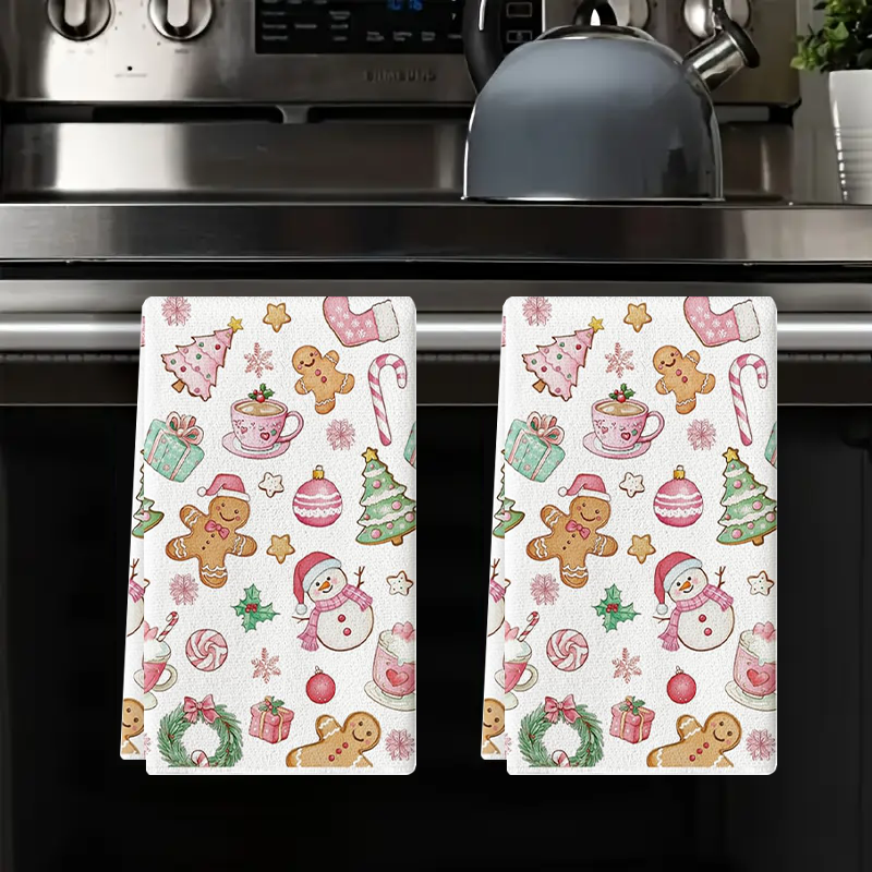 2Pcs, Pink Snowman Christmas T - đánh giá và giá Kitchen Baking Necessities
