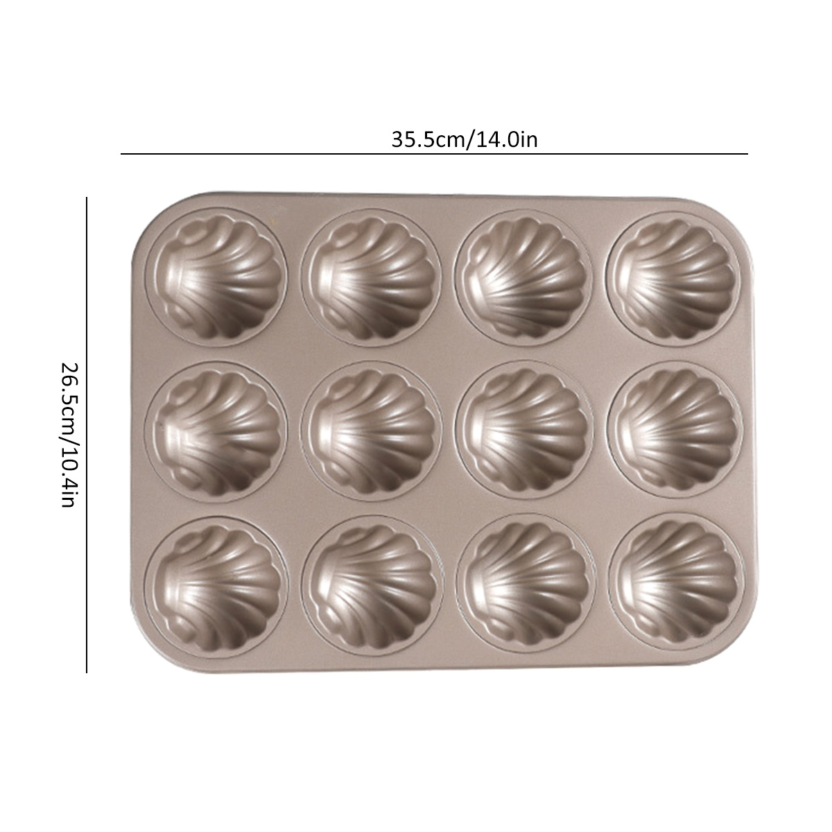 Madeleine Mold Shell Shape Bak - đánh giá và giá Kitchen Baking Ware