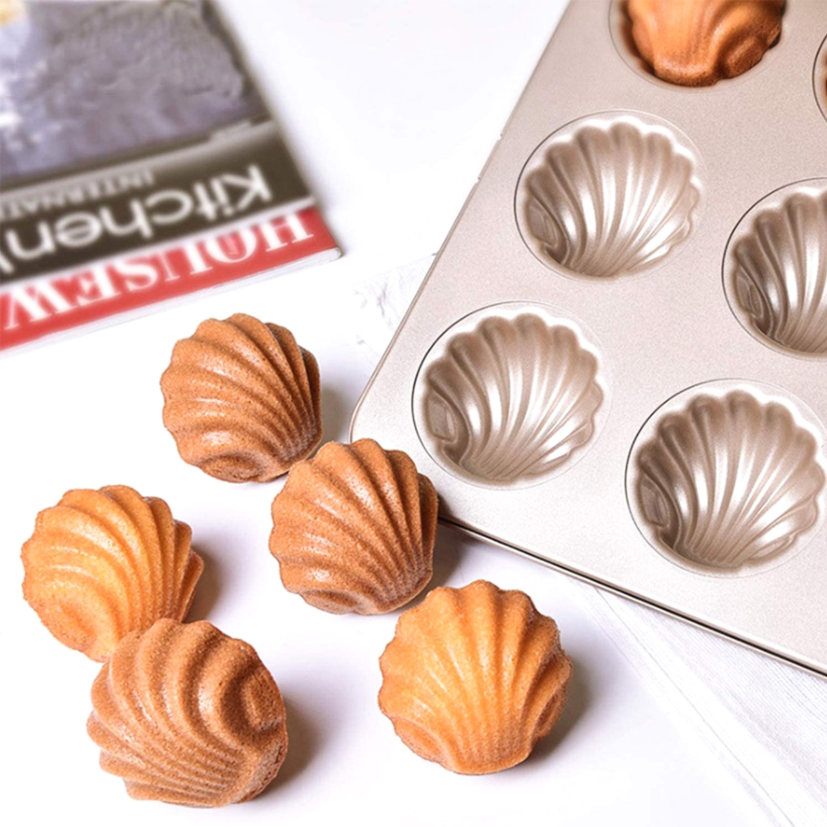 Madeleine Mold Shell Shape Bak - đánh giá và giá Kitchen Baking Ware