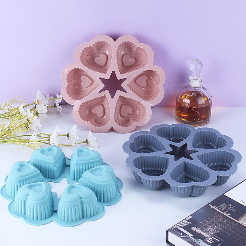 Nonstick Silicone Heart Shaped - đánh giá và giá Kitchen Essentials Baking Tray