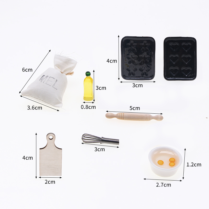 8 Cái Nhà Búp Bê Nấu Đồ Vật Dụ - đánh giá và giá Kitchen Baking Ware
