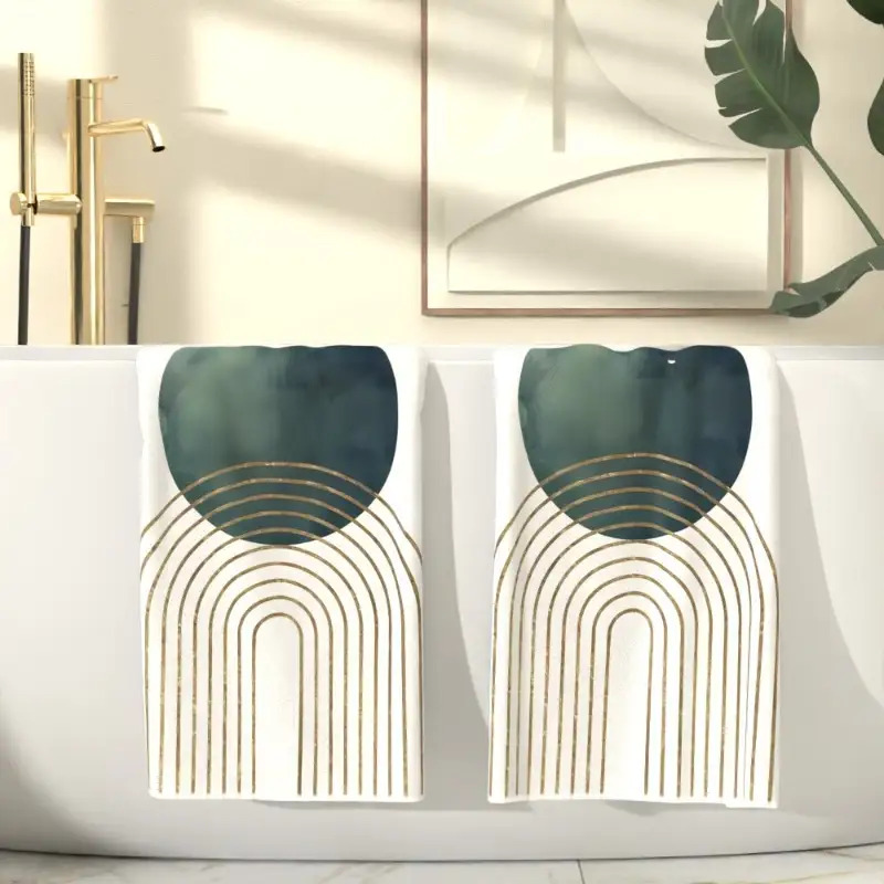 2Pcs, Geometric Abstract Minim - đánh giá và giá Kitchen Baking Necessities