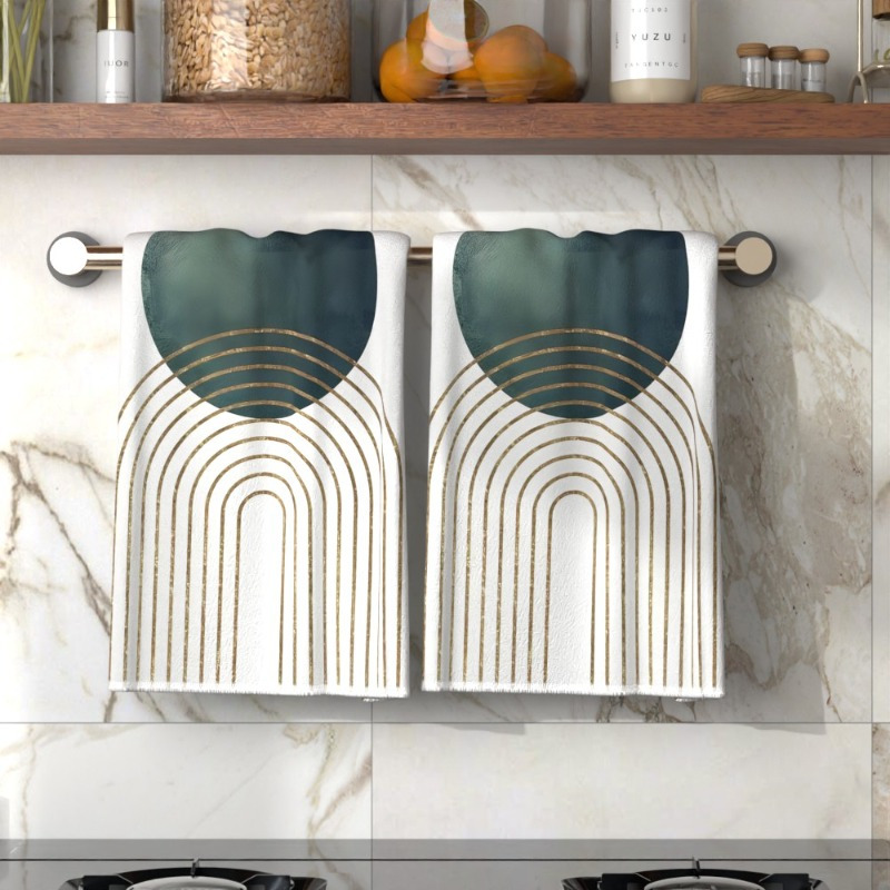 2Pcs, Geometric Abstract Minim - đánh giá và giá Kitchen Baking Necessities